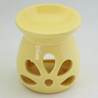 Aromalampa v10x9cm sv.žlutá
