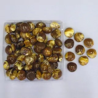 Oblázek pvc 260g hnědo-žlutý