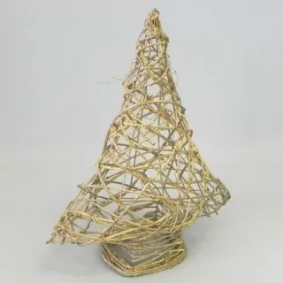 Strom ratan 27x9,5V30cm šampaň