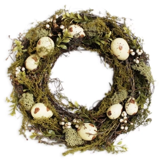 Věnec velikonoční proutí 30cm natural