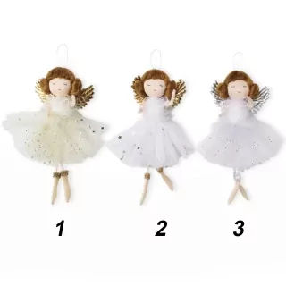 Baletka závěs textil 15 cm mix
