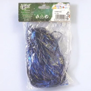 Vánoční vlasy 50g modrá