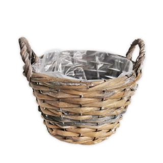  Koš obal proutí pr.20V11cm natural