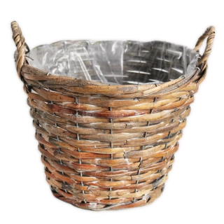 Koš obal proutí pr.23V18cm natural