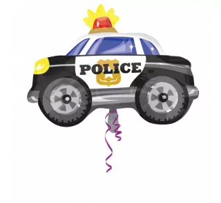 Fóliový balónek 24 palcový policejní auto