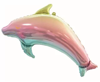 Fóliový balónek 93 cm delfín