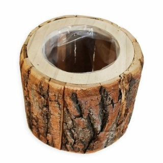  Obal dřevo 17cm natural