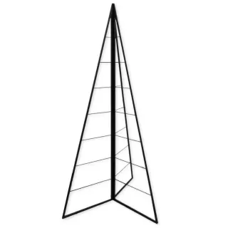  Stromek stojan 3D kov 187cm černá