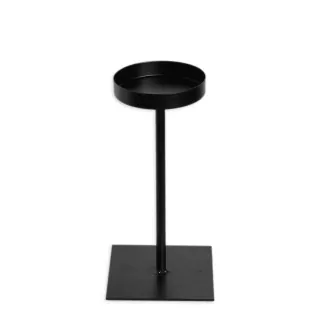  Svícen kov pr.8V15cm černá