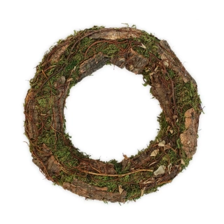  Kruh mech/kůra pr.25cm natur
