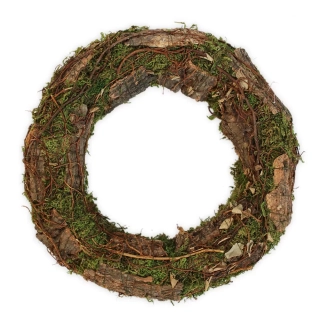  Kruh mech/kůra pr.30cm natur