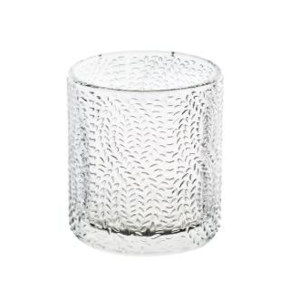  Svícen sklo pr.7,4cm čirá