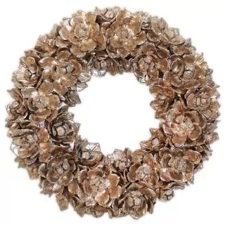  Věnec šišky pr.33cm šapmáň