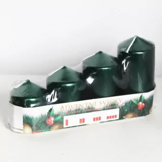 Svíčka Lis.Válec postup/50 S4 LAK smaragd
