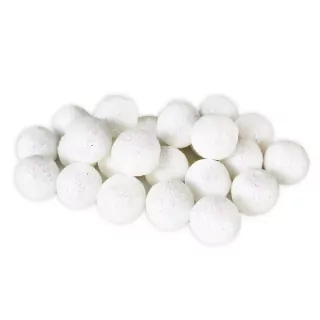 Kulička pěna 144ks/1,4cm bílá