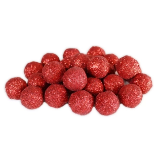 Kulička pěna 48ks/1,5cm červená