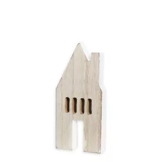  Domek dřevo 10cm natur