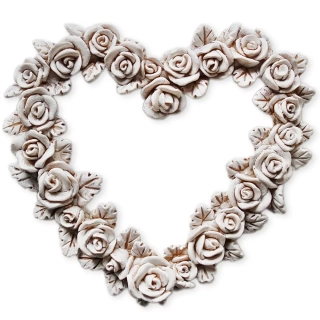  Srdce polyresin 22,5cm