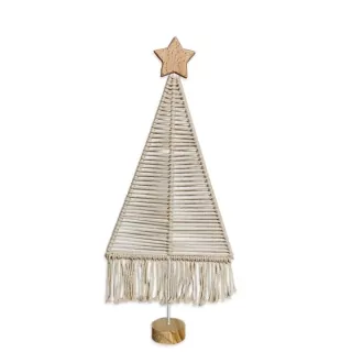  Stromek textil 37cm béžová