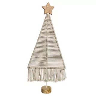  Stromek textil 42cm béžová
