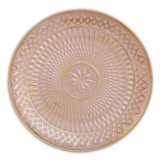  Tác dřevo pr.29,5cm růžová