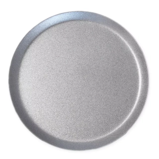  Tácek kov pr.10cm stříbrná mat