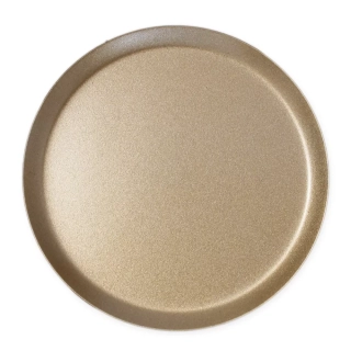 Tácek kov pr.10cm zlatá mat