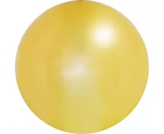 Křišťálový balón, zlatý, 18"