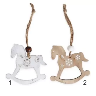 Houpací kůň závěs 2ks/7cm mix