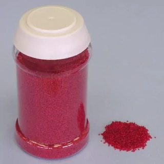 Písek 400g červený