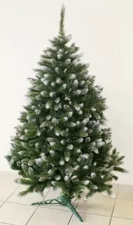 Smrk umělý zasněžený 180cm