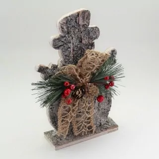 Sněhulák dřevo 15V26cm