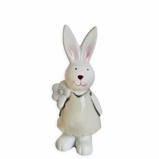 Zajíc porcelán 21cm