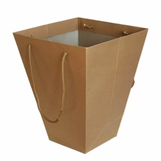 Taška karton 30cm kraft
