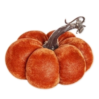 Dýně textil 10cm oranž