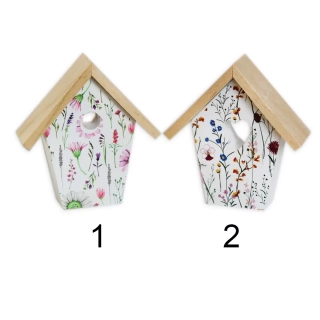 Budka dřevo 9cm mix