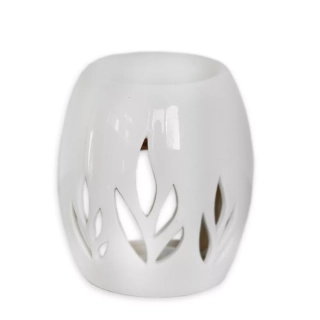 Aromalampa porcelán 9cm bílá
