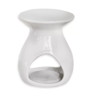 Aromalampa porcelán 11,8cm bílá