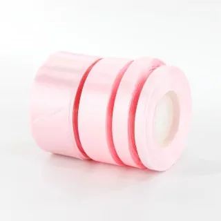 Stuha atlasová 2,5cmx32m sv.růžová