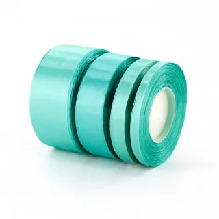 Stuha atlasová 2,5cmx32m středně zelená