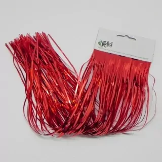 Lameta vánoční 30cm červená