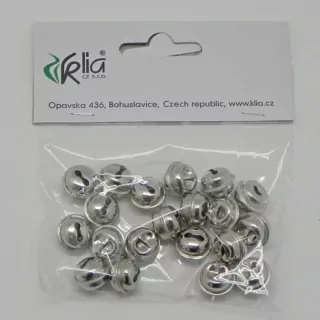 Rolničky kov pr.1,4cm S/20 stříbrná