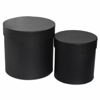 Flower box 2ks pr.15,5-12,5cm V.15-12,5cm černá