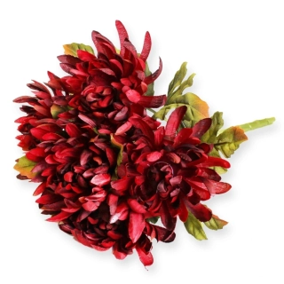 Chryzantéma kytice x5/49cm růžová