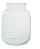 Váza sklo pr.21V30cm čirá