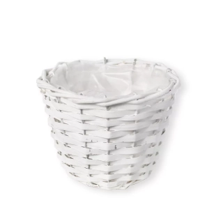 Obal proutí pr.12,5V10cm bílá