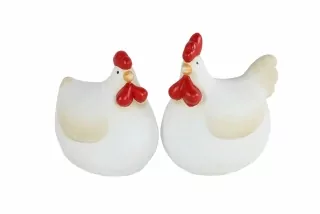 Keramická slepička Rosinante 14,2x8,5x12,5 cm