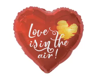 Fóliový balónek Love Is In The Air, 18 palců