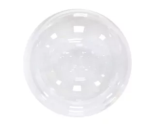 Balón Aqua - křišťálový, hladký, 18 palců