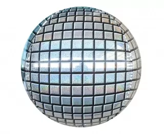Fóliový balónek 16 palců Disco koule
